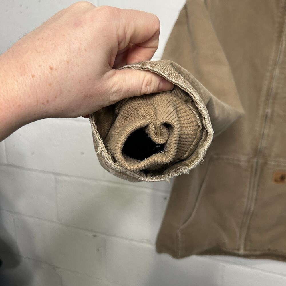 Vintage Carhartt Sherpa-Lined Muskegon “Frontier Brown” - Picture 9 of 14